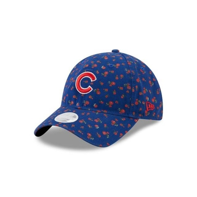 Sapca New Era Chicago Cubs MLB Floral 9TWENTY Adjustable - Albastri